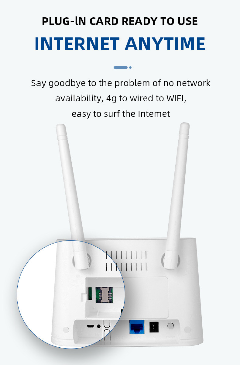 Dutch Ss Router Ontsluit draadloze 4G LTE WiFi Router 150Mbps 4G modem wifi router met ...